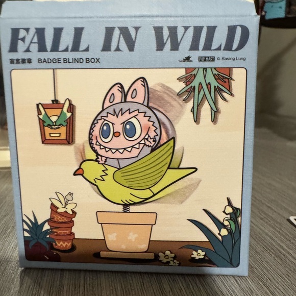 Fall in Wild Badge Blind Box Pin - Platycerium - Picture 1 of 6